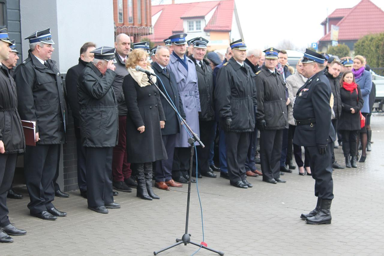 Zdj. nr. 42. Uroczyste otwarcie strażnicy OSP