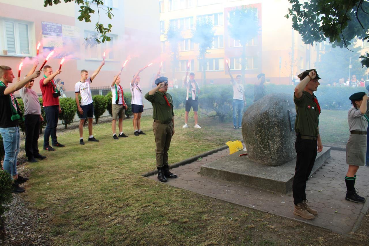 Zdj. nr. 15. Obchody 75. rocznicy wybuchu Powstania Warszawskiego