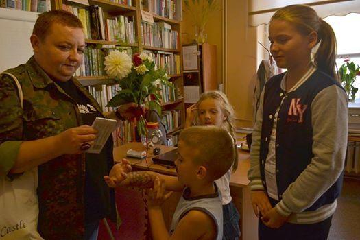 Zajęcia fotograficzne w bibliotece