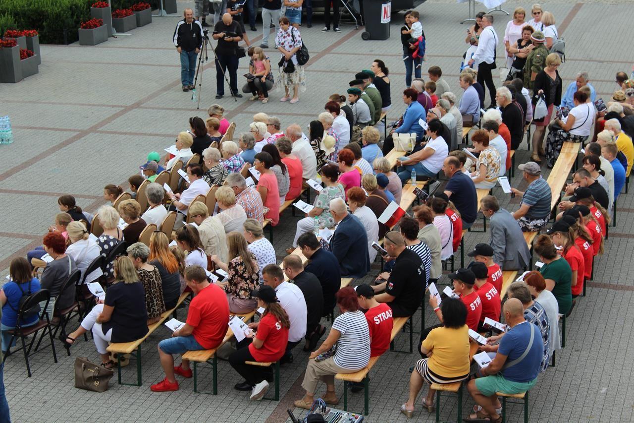 Zdj. nr. 66. Obchody 75. rocznicy wybuchu Powstania Warszawskiego