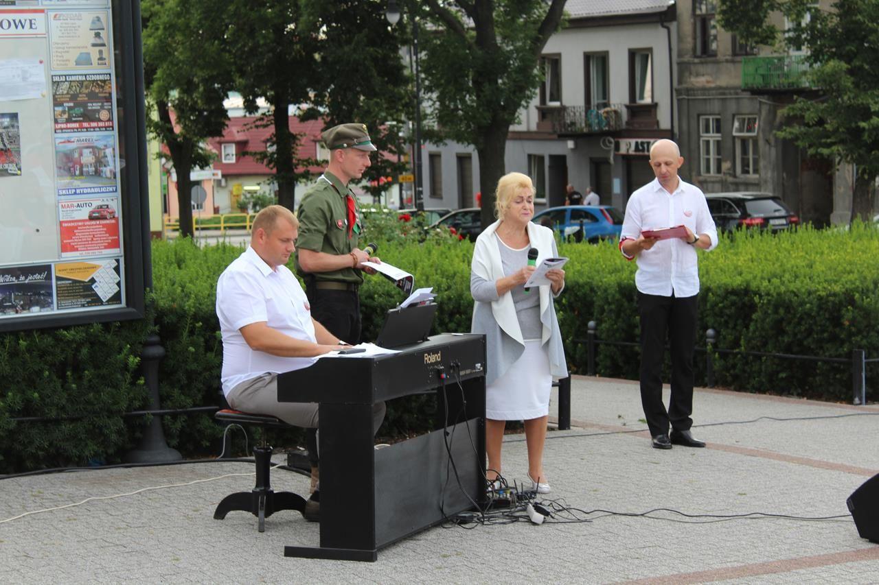 Zdj. nr. 76. Obchody 75. rocznicy wybuchu Powstania Warszawskiego