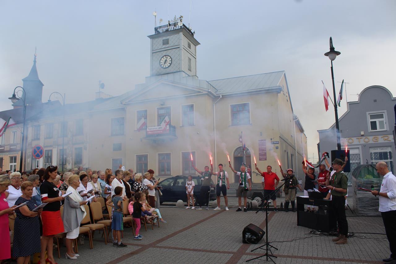 Zdj. nr. 82. Obchody 75. rocznicy wybuchu Powstania Warszawskiego