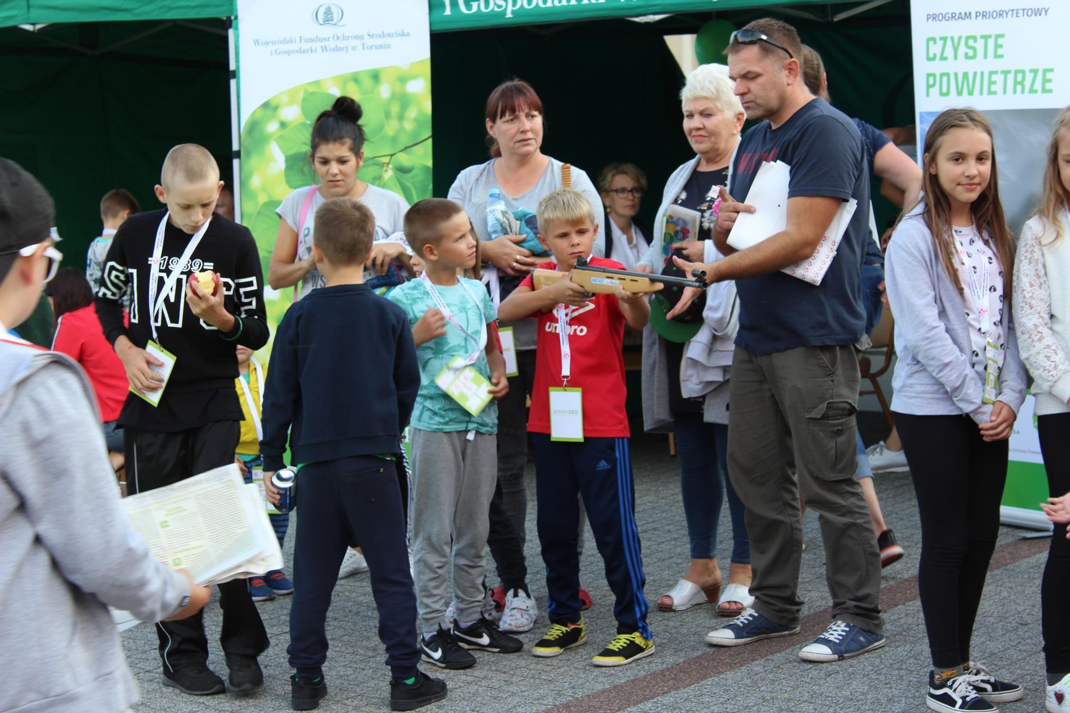 Zdj. nr. 13. Piknik ekologiczny Jestem EKO