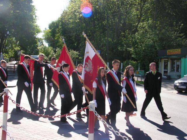 Zdj. nr. 1. Jubileusz w Gimnazjum - maj 2009