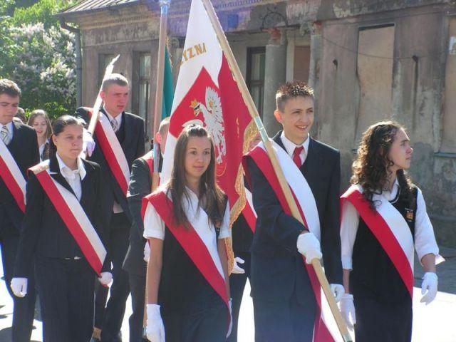 Zdj. nr. 2. Jubileusz w Gimnazjum - maj 2009