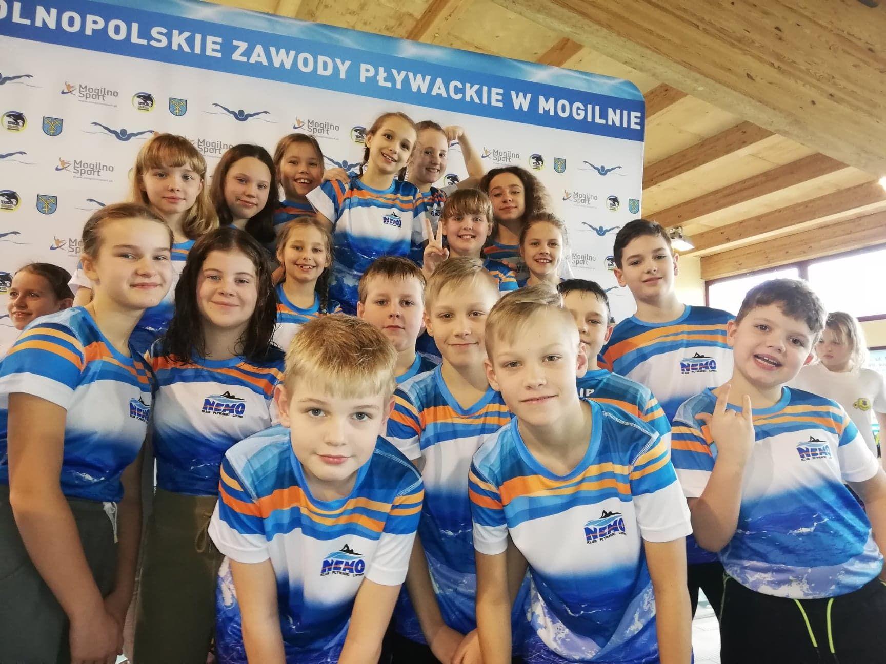 Zdj. nr. 1. NEMO Lipno - zawody pływackie