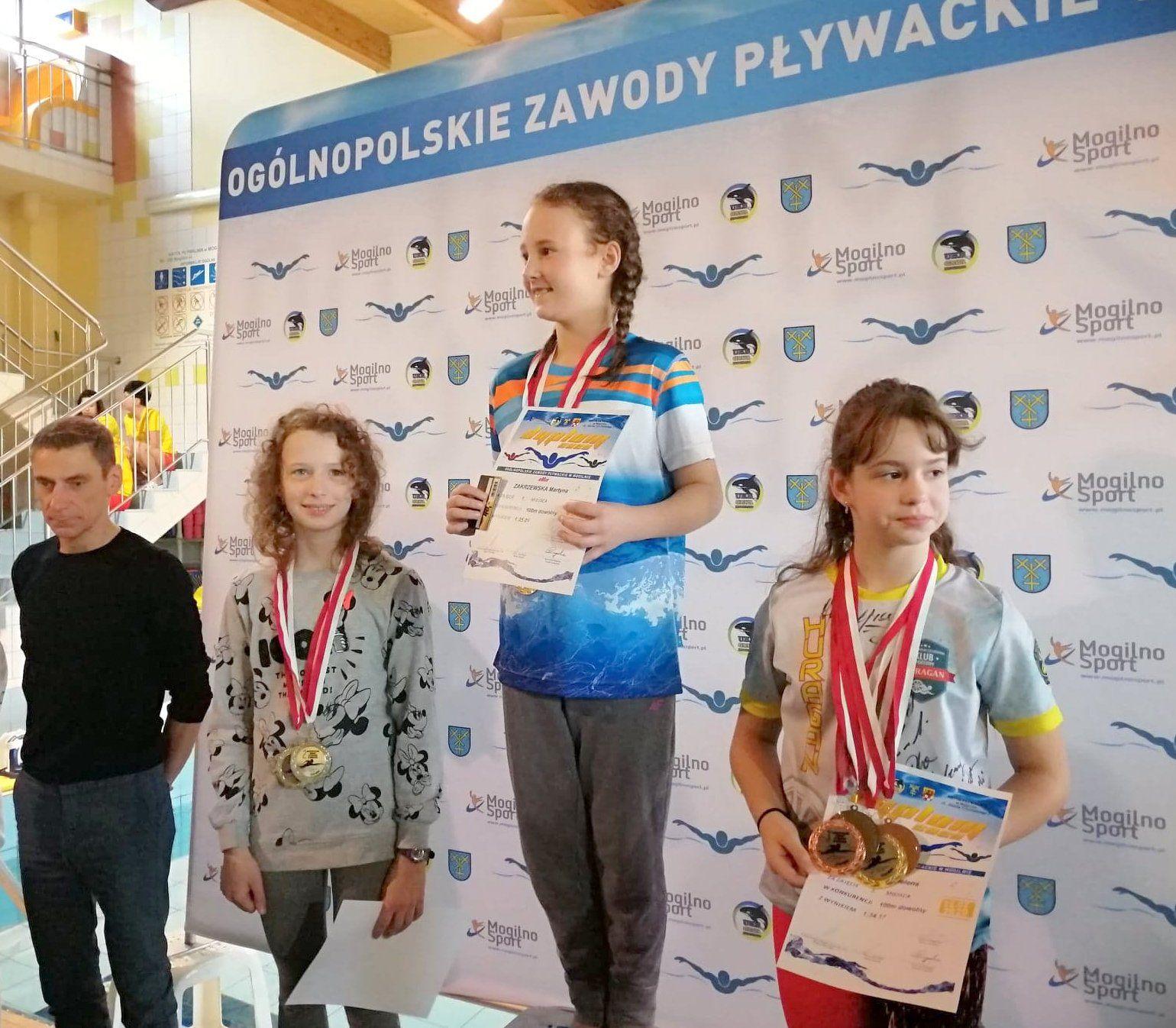 Zdj. nr. 2. NEMO Lipno - zawody pływackie