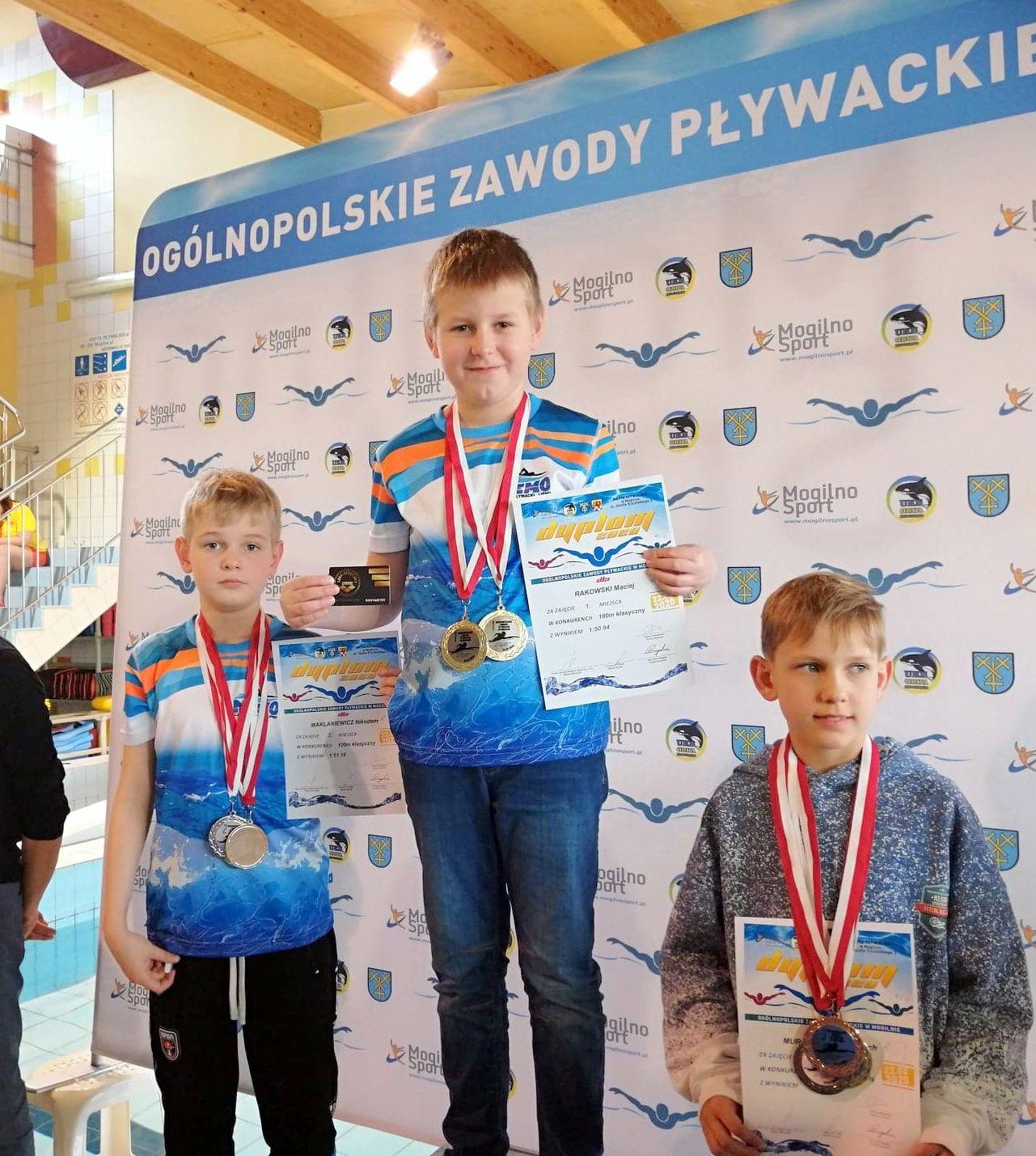 Zdj. nr. 8. NEMO Lipno - zawody pływackie