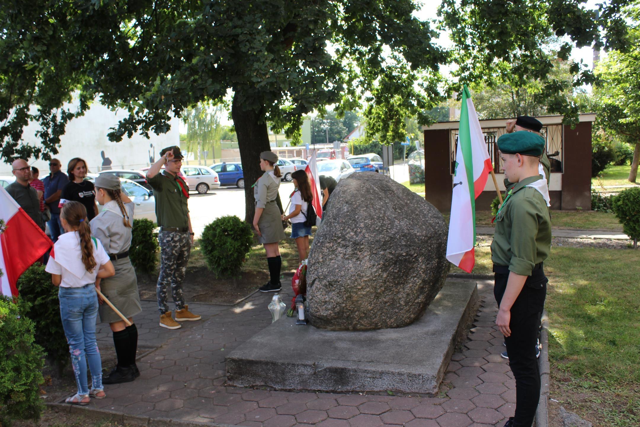 Zdj. nr. 1. 76. rocznica wybuchu Powstania Warszawskiego