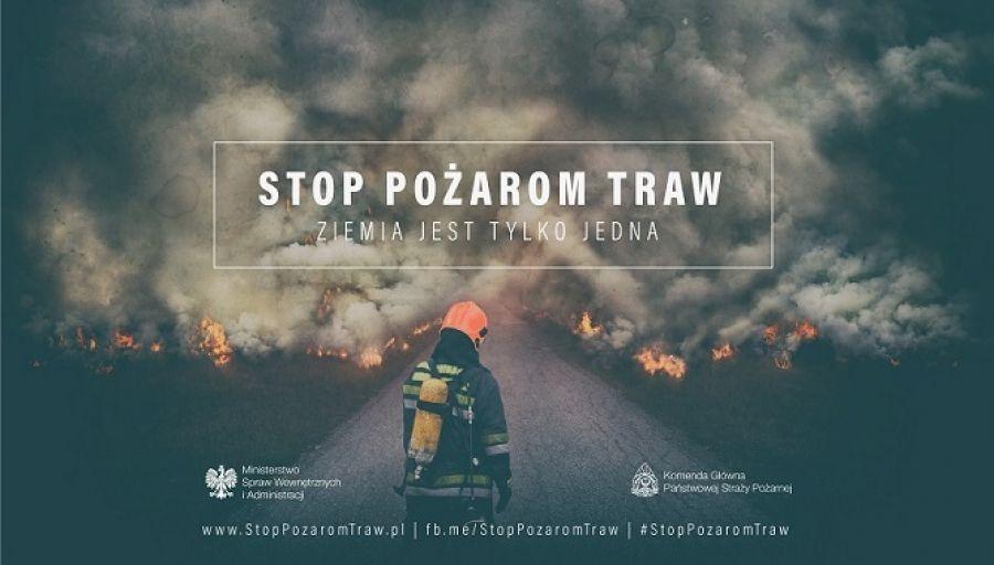 STOP pożarom traw!