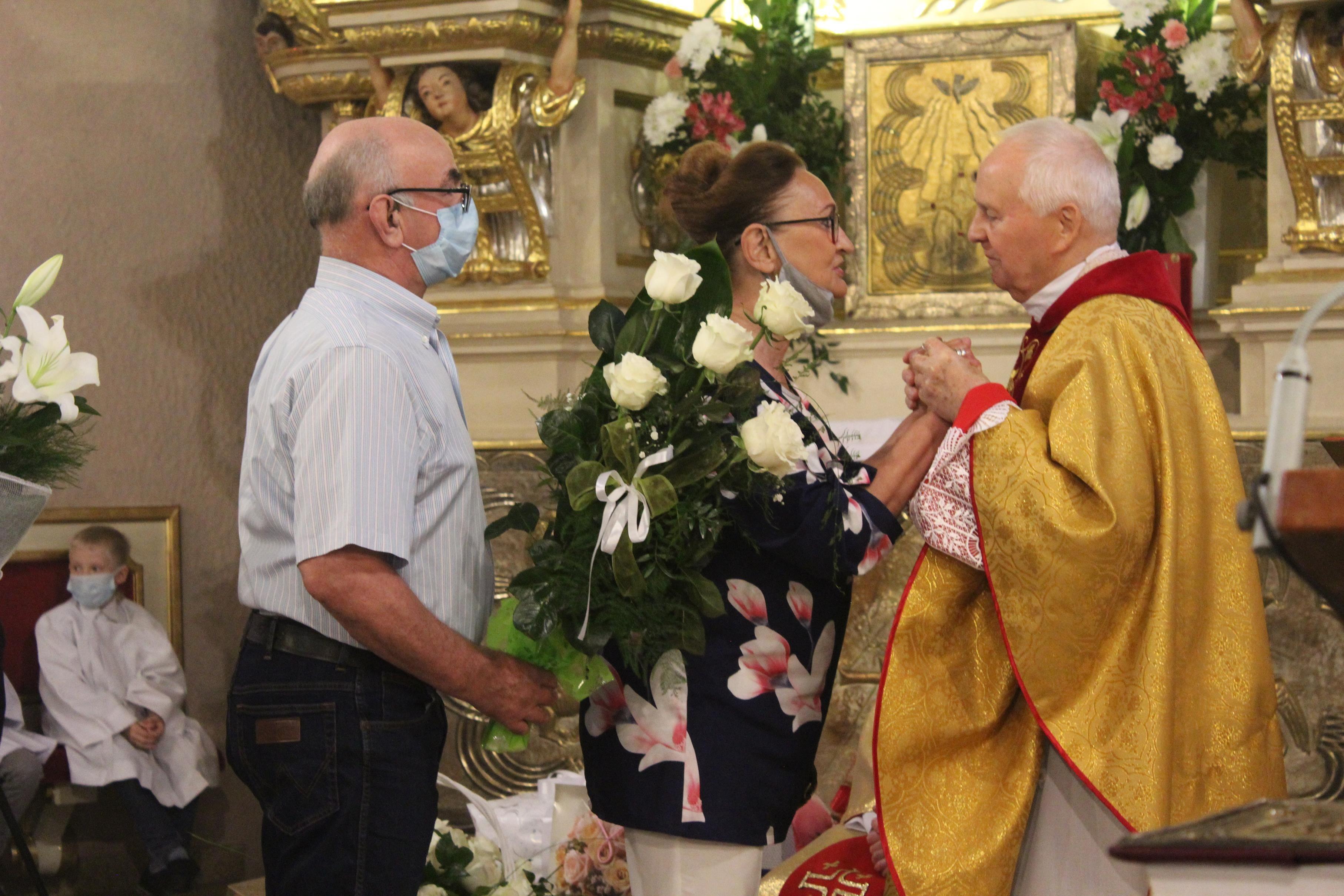 Jubileusz 60-lecia święceń kapłańskich księdza prałata Franciszka Cieślaka – kliknięcie spowoduje powiększenie obrazka