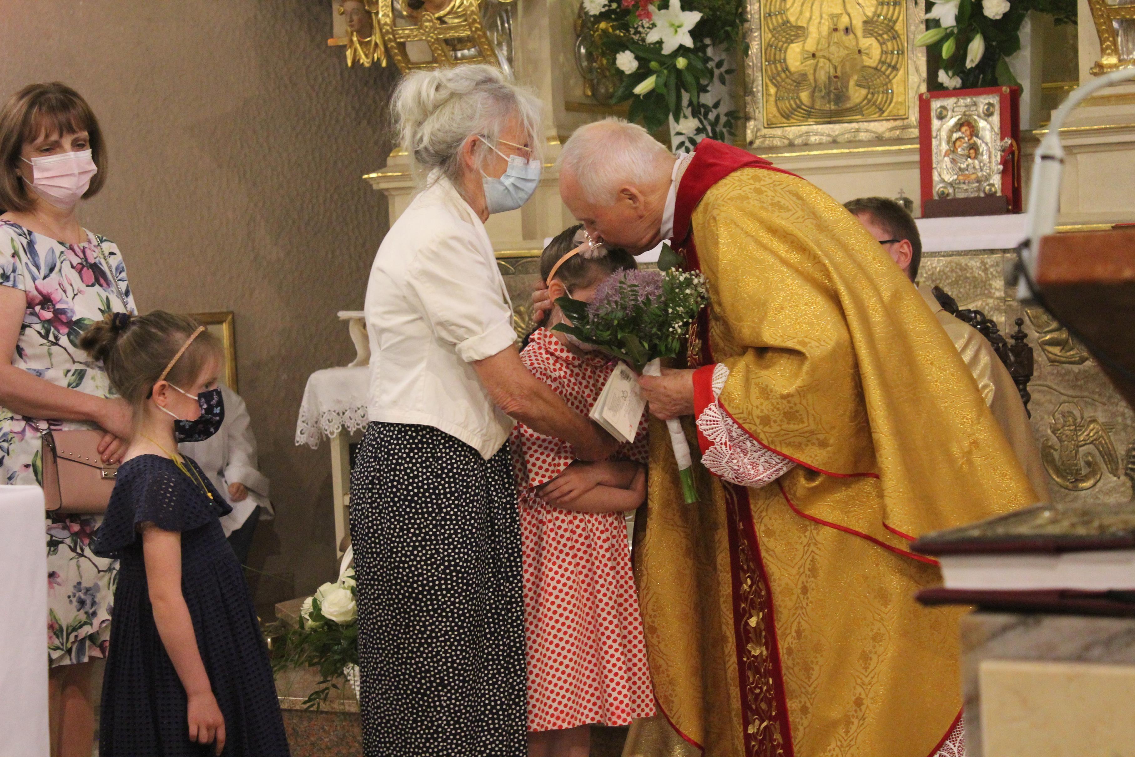 Jubileusz 60-lecia święceń kapłańskich księdza prałata Franciszka Cieślaka – kliknięcie spowoduje powiększenie obrazka