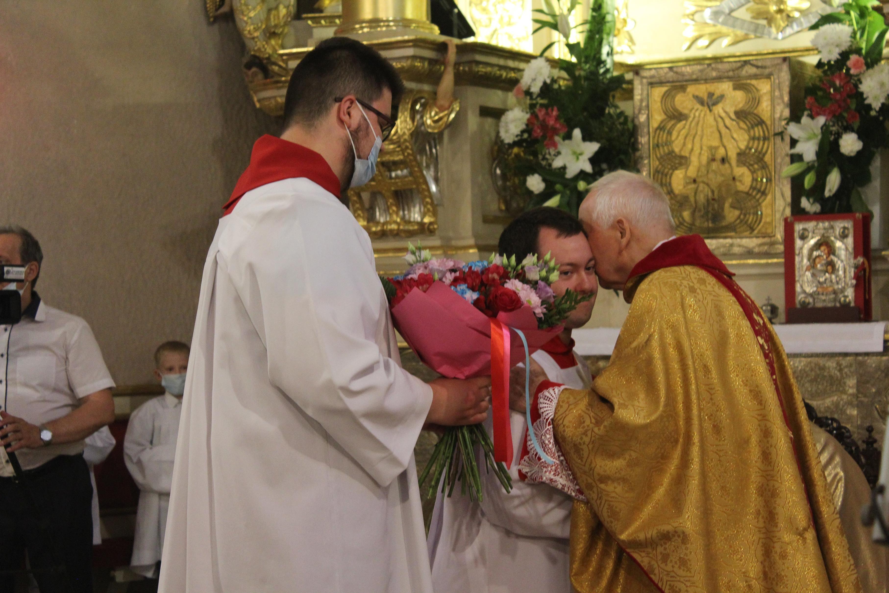 Jubileusz 60-lecia święceń kapłańskich księdza prałata Franciszka Cieślaka – kliknięcie spowoduje powiększenie obrazka