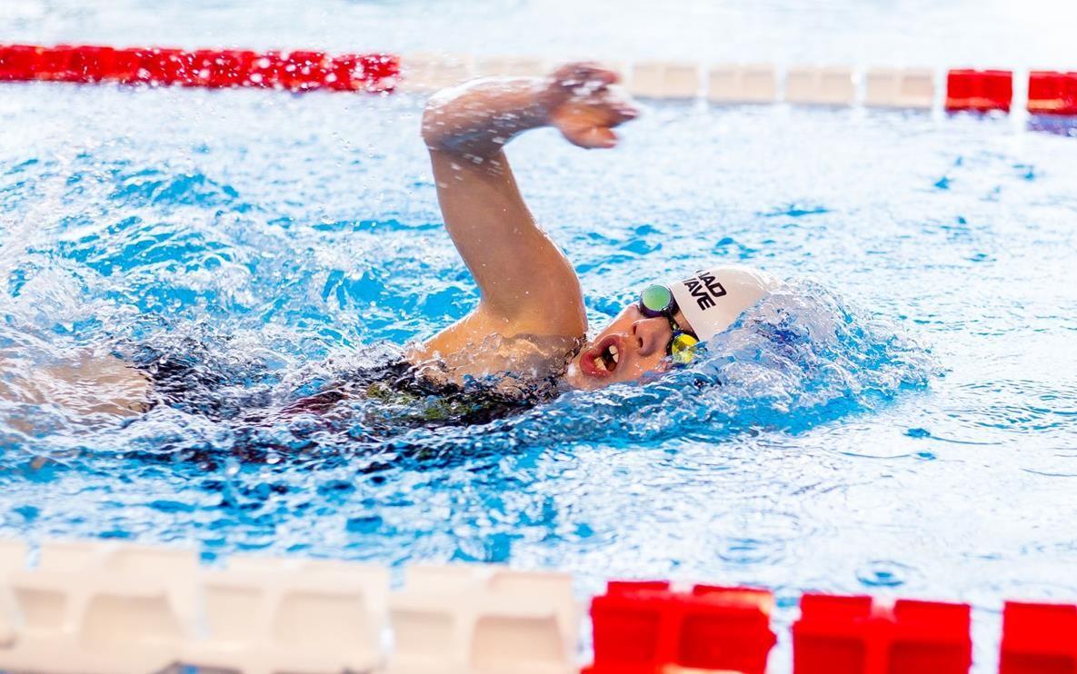 Ogólnopolskie zawody pływackie Otylia Swim Cup w Toruniu - kliknięcie spowoduje powiększenie obrazka