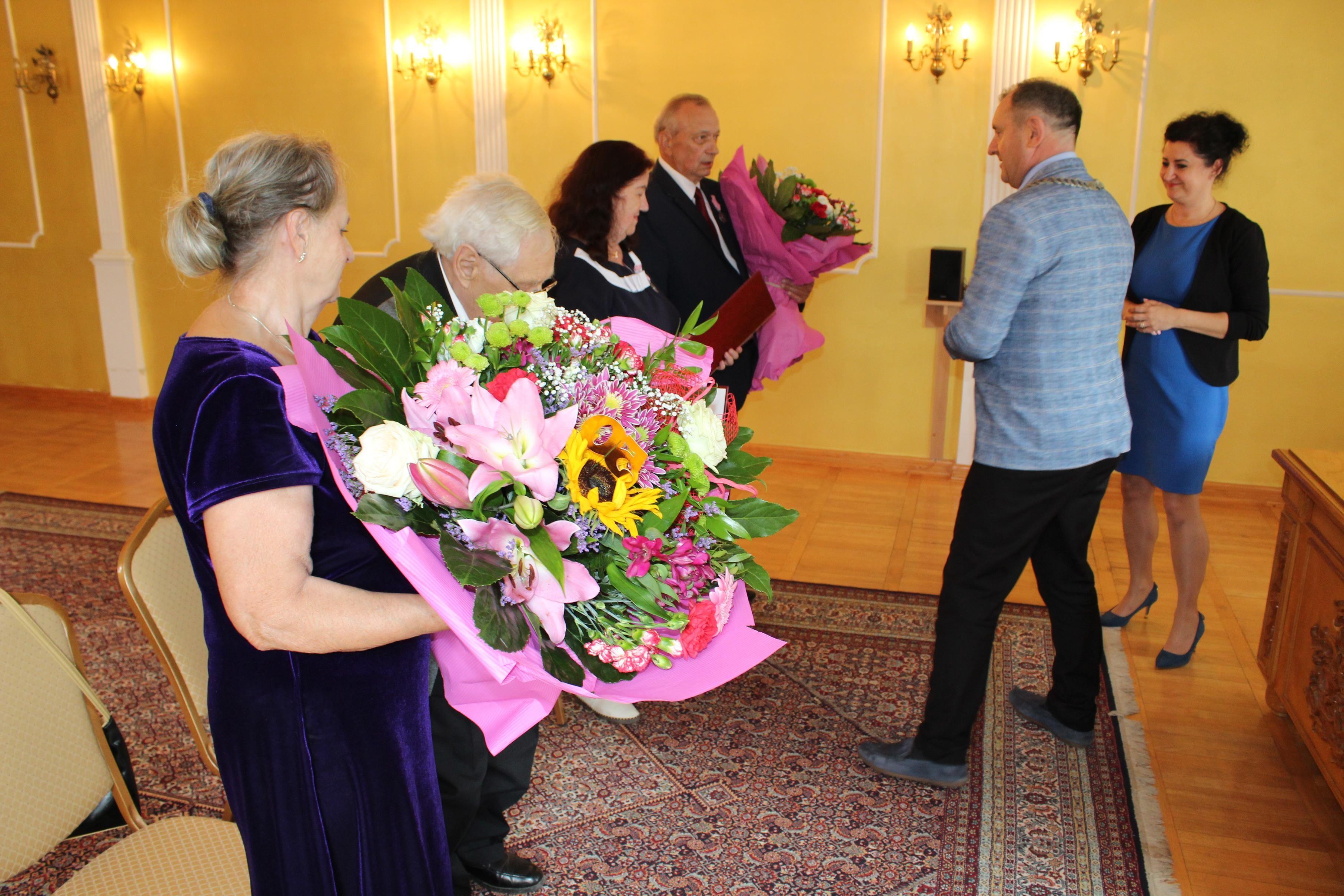 Jubileusz pięćdziesiątej rocznicy zawarcia związku małżeńskiego - kliknięcie spowoduje powiększenie obrazka w nowym oknie