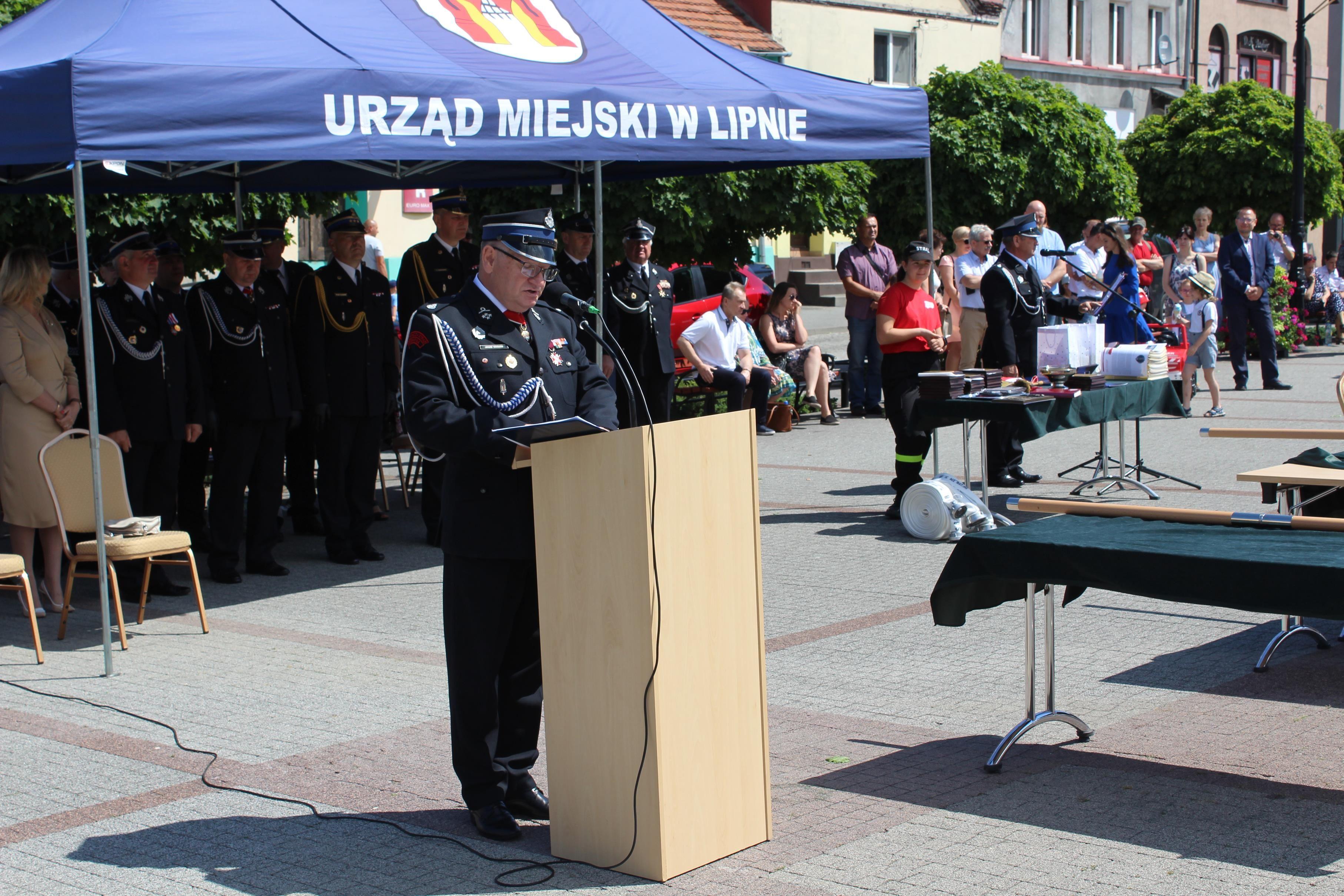 Zdj. nr. 90. Jubileusz 140-lecia Ochotniczej Straży Pożarnej w Lipnie - 27 czerwca 2021 r.