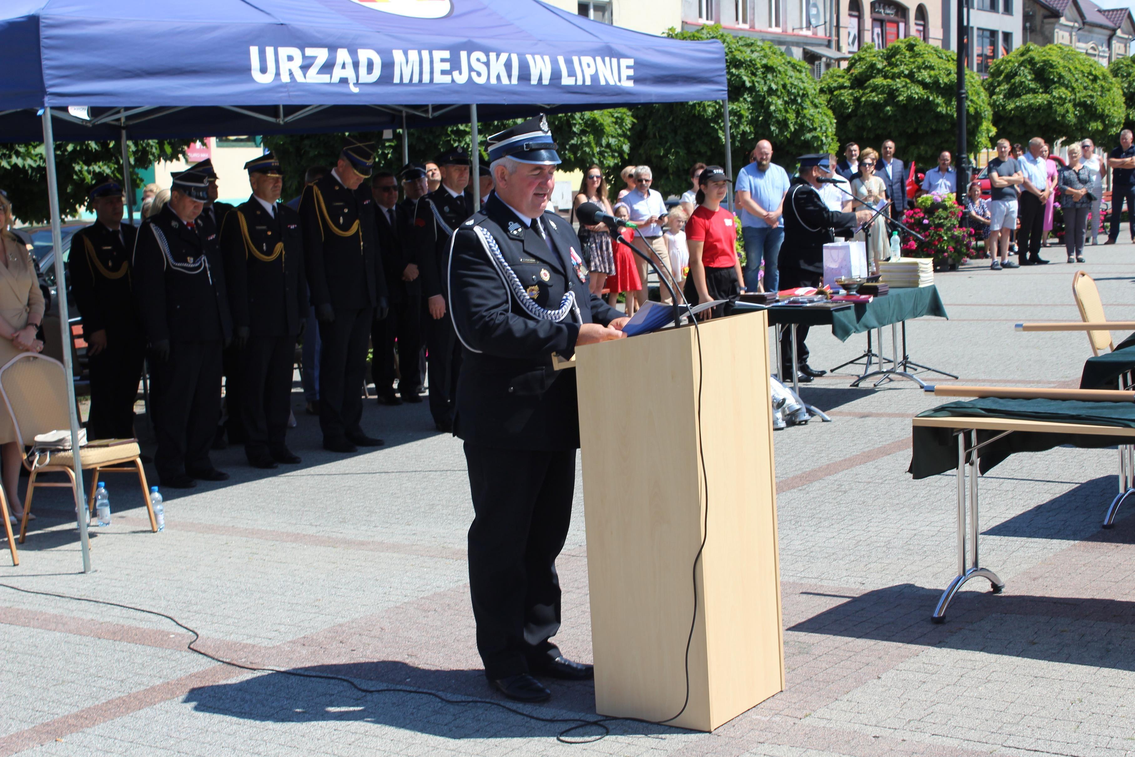 Zdj. nr. 151. Jubileusz 140-lecia Ochotniczej Straży Pożarnej w Lipnie - 27 czerwca 2021 r.