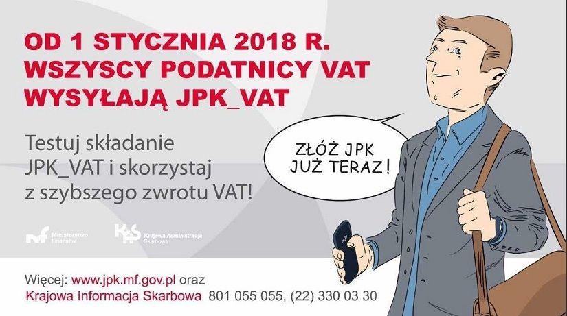 JPK_VAT (Jednolity Plik Kontrolny) - kampania informacyjna