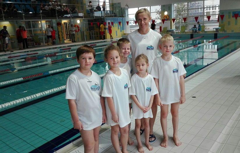 Najmłodsi pływacy Nemo na podium