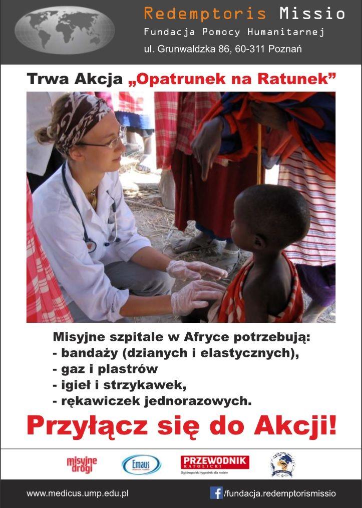  Opatrunek na ratunek - przyłącz się do akcji