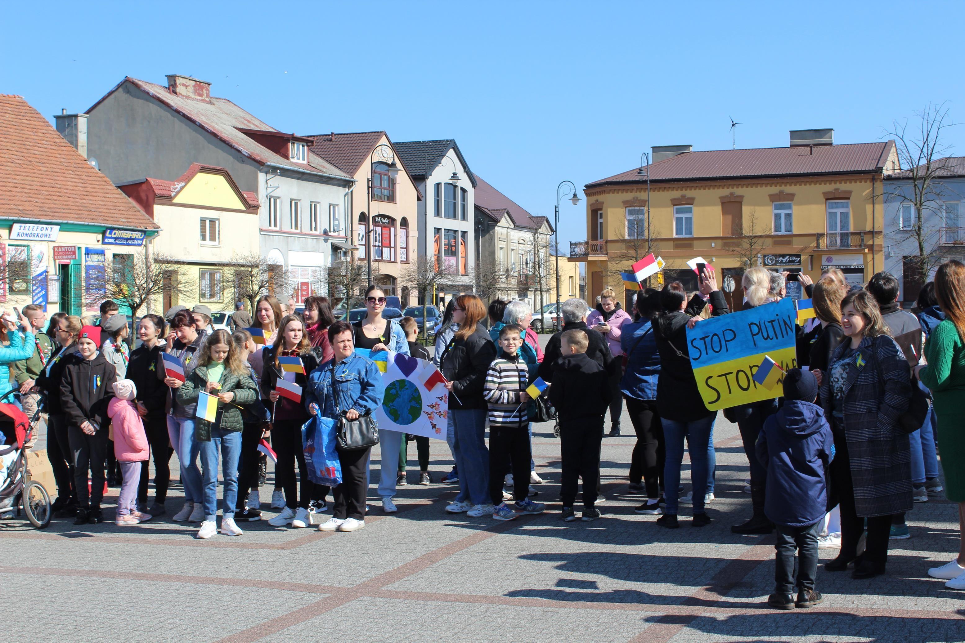 Zdj. nr. 24. Spotkanie na rzecz solidarności z narodem ukraińskim - 24 marca 2022 r.