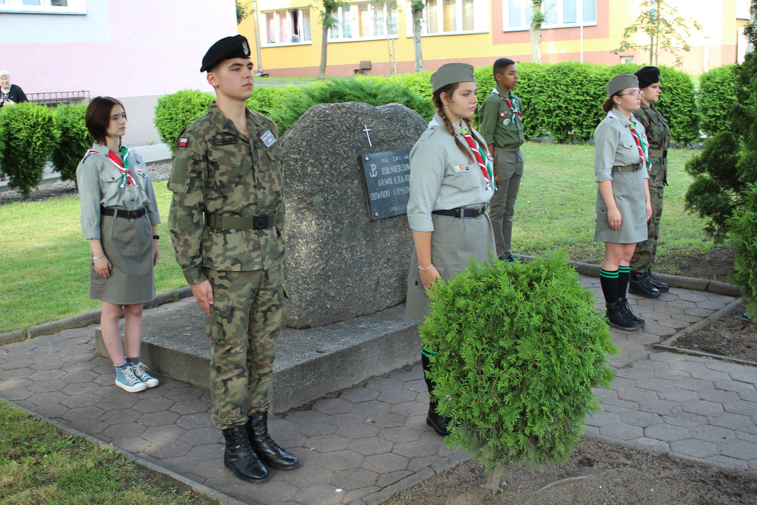 Zdj. nr. 4. 78. rocznica wybuchu Powstania Warszawskiego - pomnik Armii Krajowej - 1 sierpnia 2022 r.