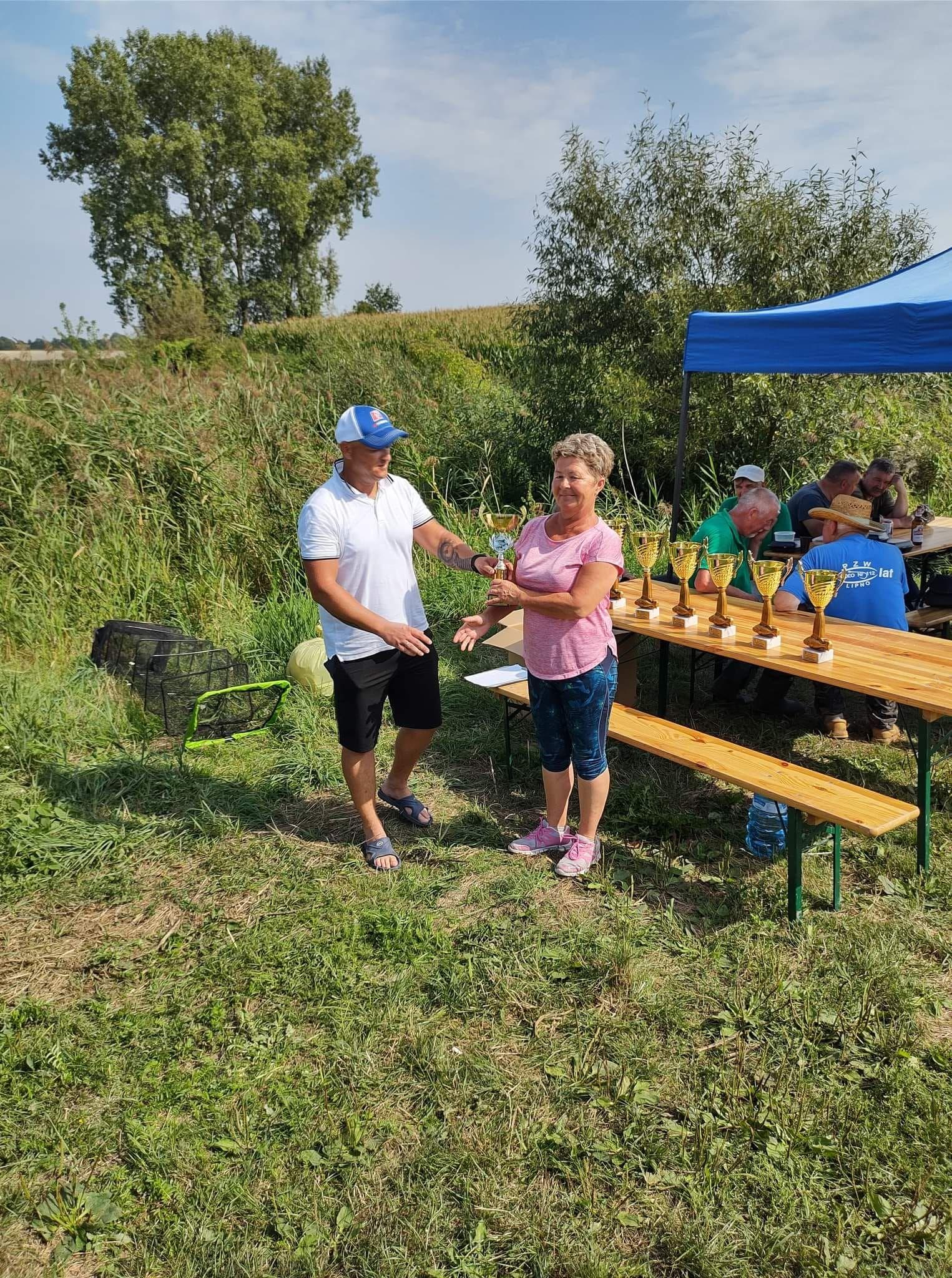 Zdj. nr. 4. Zawody wędkarskie o Puchar Burmistrza Miasta Lipna - 28 sierpnia 2022 r.