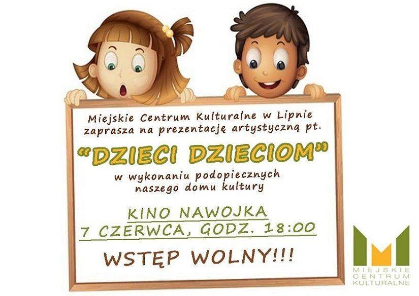 Dzieci Dzieciom - prezentacja artystyczna