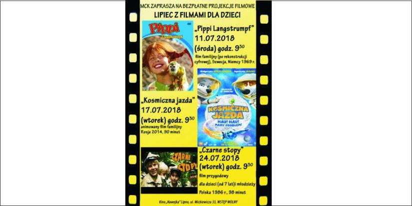  Lipiec z filmami dla dzieci