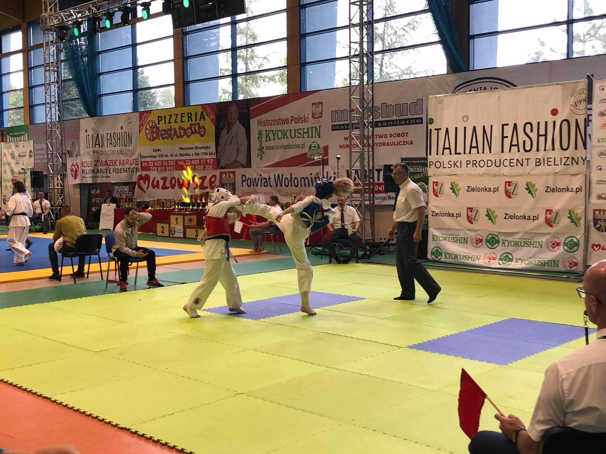 Zdj. nr. 3. Mistrzostwa Polski Open i Kata seniorów oraz Mistrzostwa Polski Juniorów Młodszych – 9 października 2022 r., Zielonka k/Warszawy