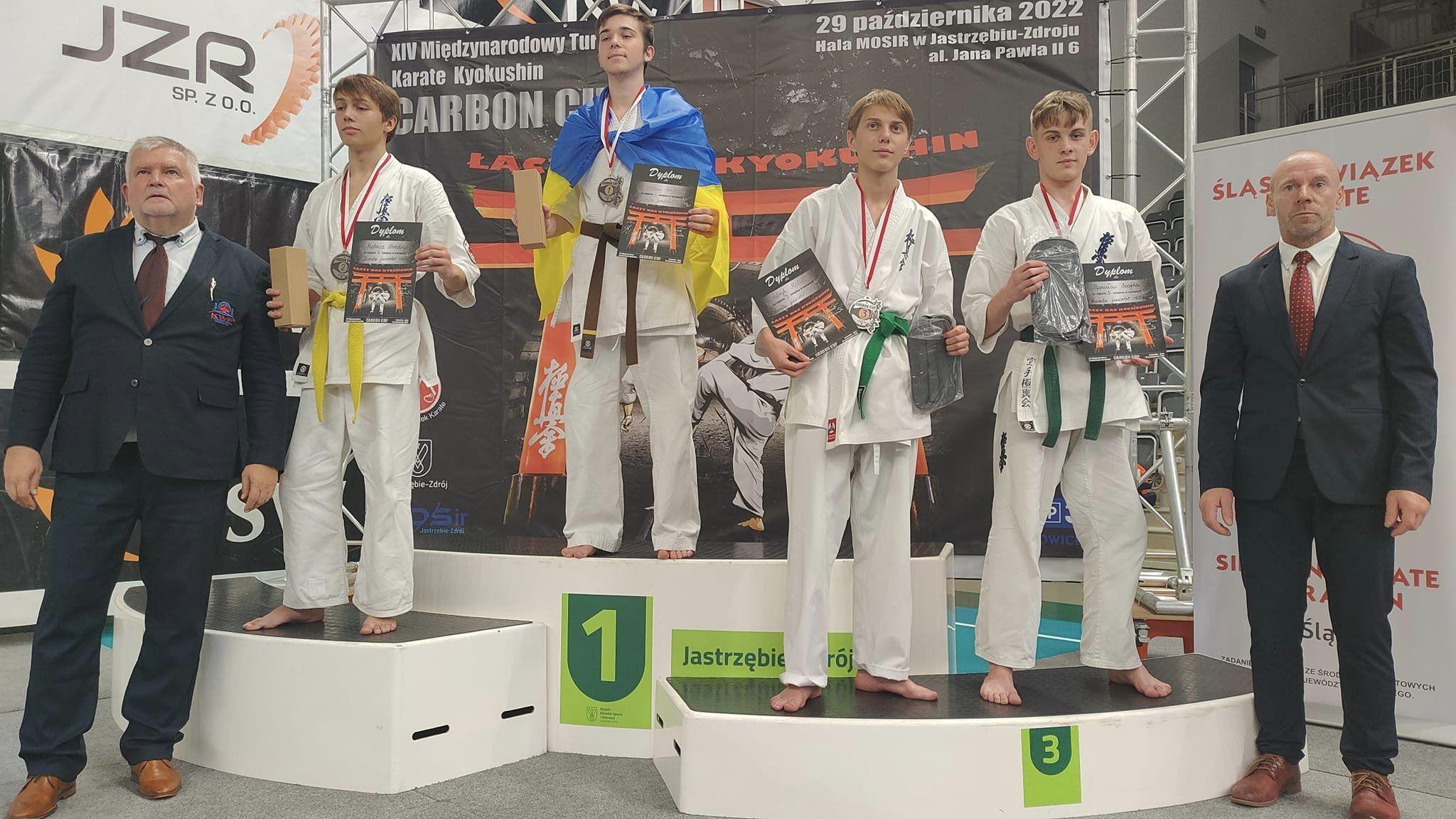 Zdj. nr. 8. Międzynarodowy Turniej Karate Kyokushin CARBON CUP w Jastrzębiu Zdroju - 29 października 2022 r.