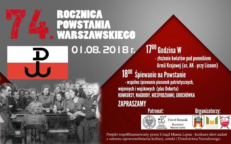 74 rocznica Powstania Warszawskiego