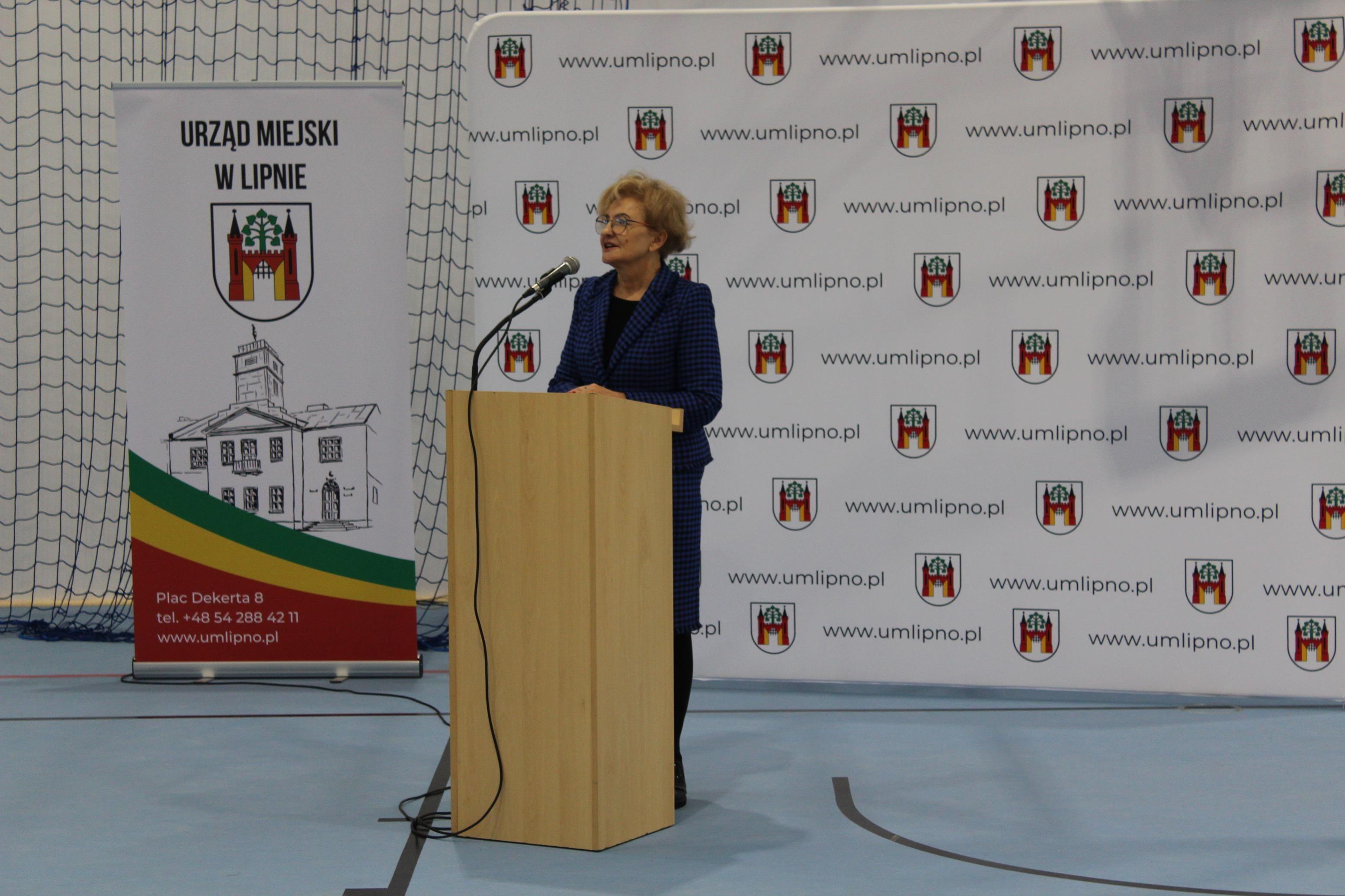 Zdj. nr. 102. Otwarcie hali sportowej przy SP 3 w Lipnie - 10 lutego 2023 r.