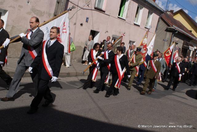 Zdj. nr. 2. Odsłonięcie obelisku XXX-lecia Solidarności - 5 września 2010