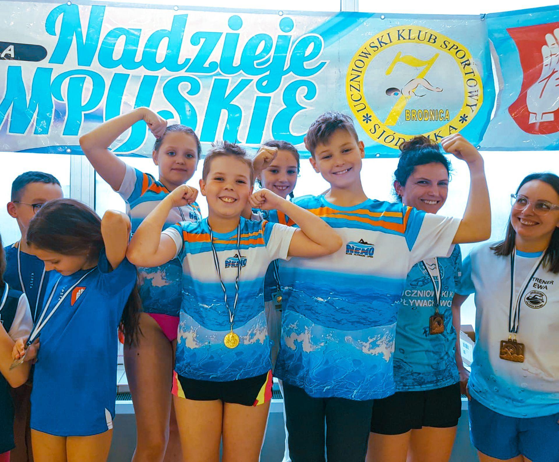 Zdj. nr. 22. Zawody pływackie „Nadzieje olimpijskie – Brodnica 2023”