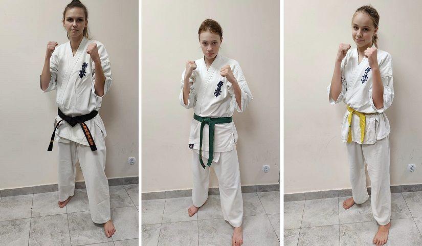 Reprezentantki Polski na Mistrzostwach Świata w Karate Kyokushin 