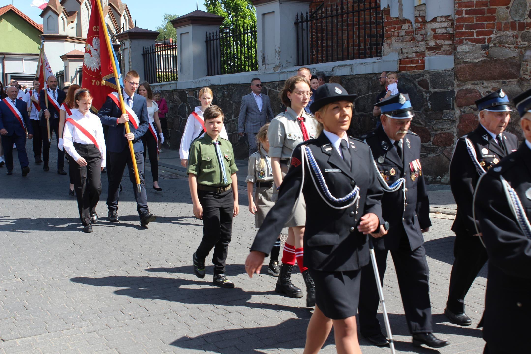 Zdj. nr. 40. Lipnowski obchody 233. rocznicy uchwalenia Konstytucji 3 Maja