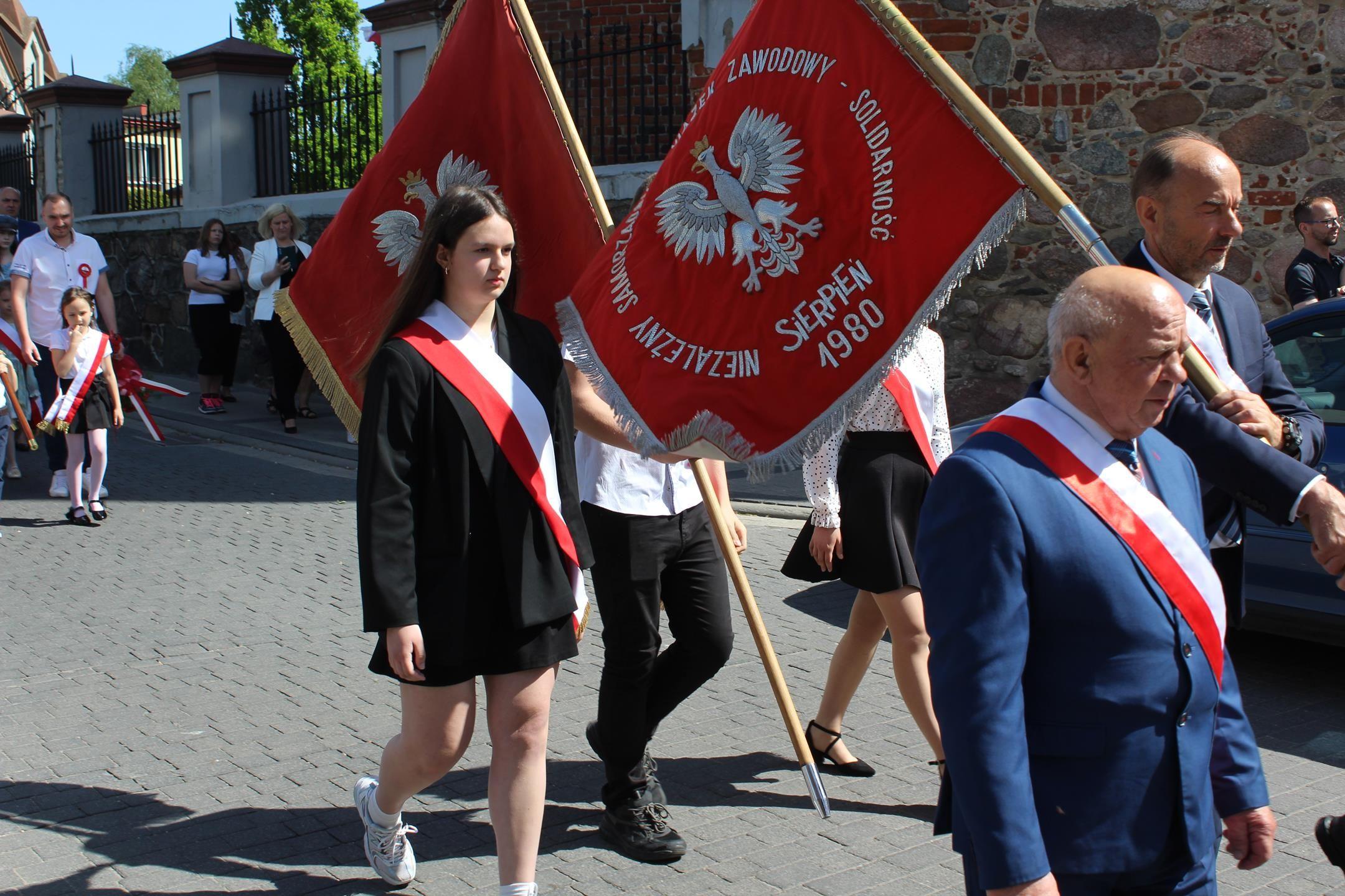 Zdj. nr. 45. Lipnowski obchody 233. rocznicy uchwalenia Konstytucji 3 Maja