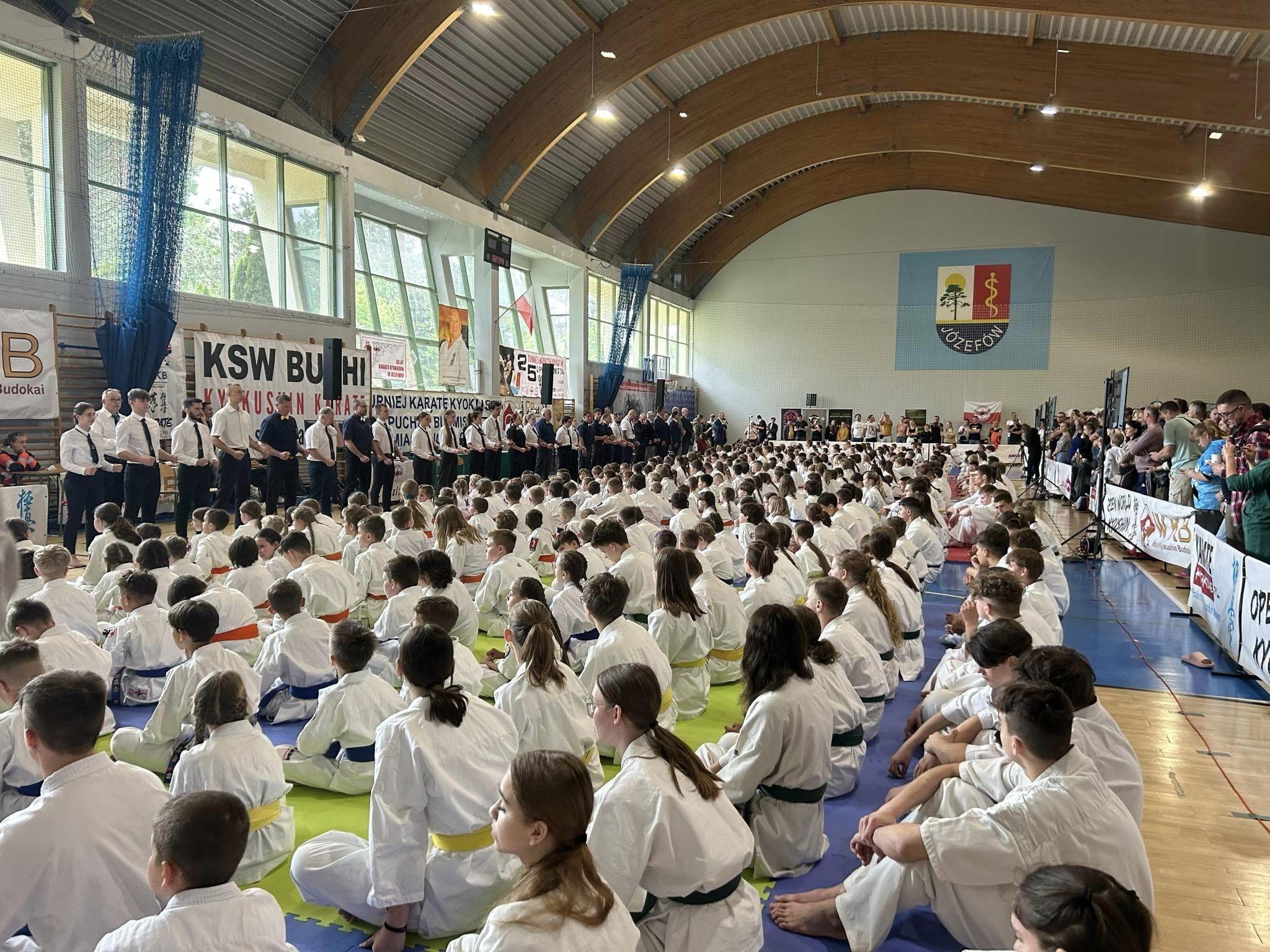 Zdj. nr. 1. XXV Turniej Karate Kyokushin - 11 maja 2024 r.