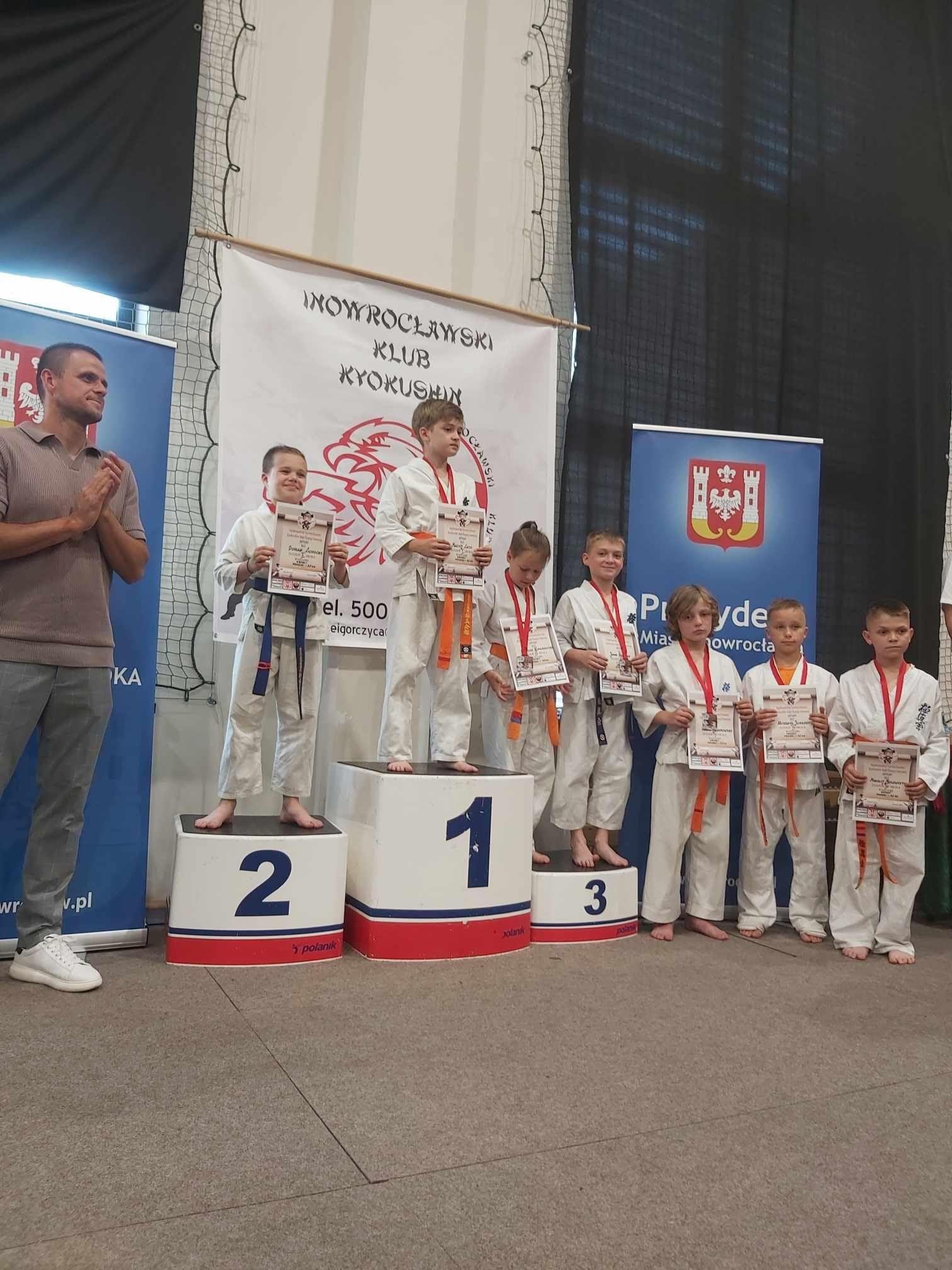 Zdj. nr. 2. Ogólnopolski Turniej Karate Kyokushin Young Samuraj - 8 czerwca 2024 r., Inowrocław