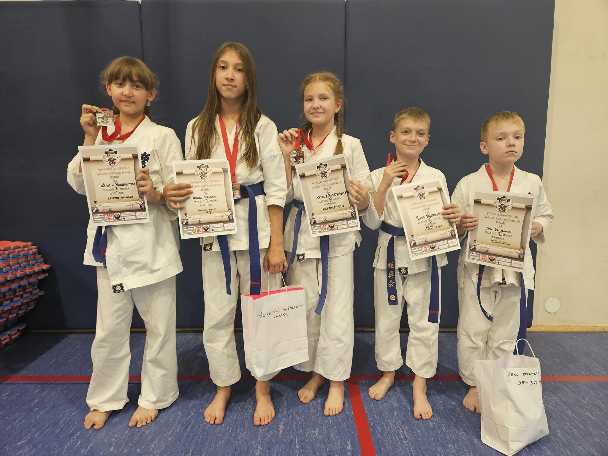 Zdj. nr. 3. Ogólnopolski Turniej Karate Kyokushin Young Samuraj - 8 czerwca 2024 r., Inowrocław
