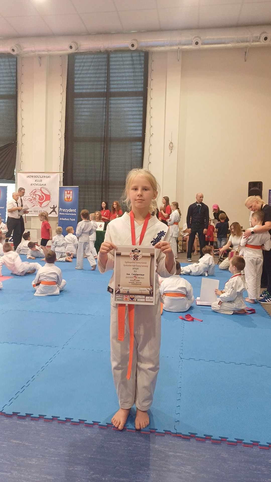 Zdj. nr. 4. Ogólnopolski Turniej Karate Kyokushin Young Samuraj - 8 czerwca 2024 r., Inowrocław