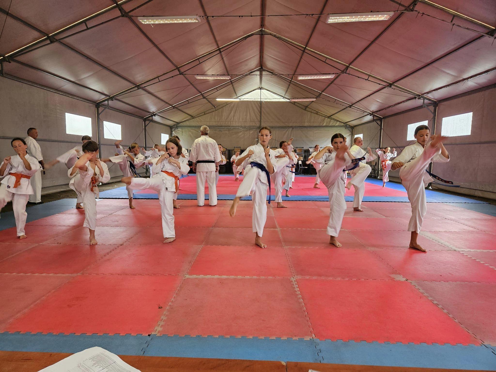 Zdj. nr. 6. Letni obóz karate Kyokushin - Łazy 2024