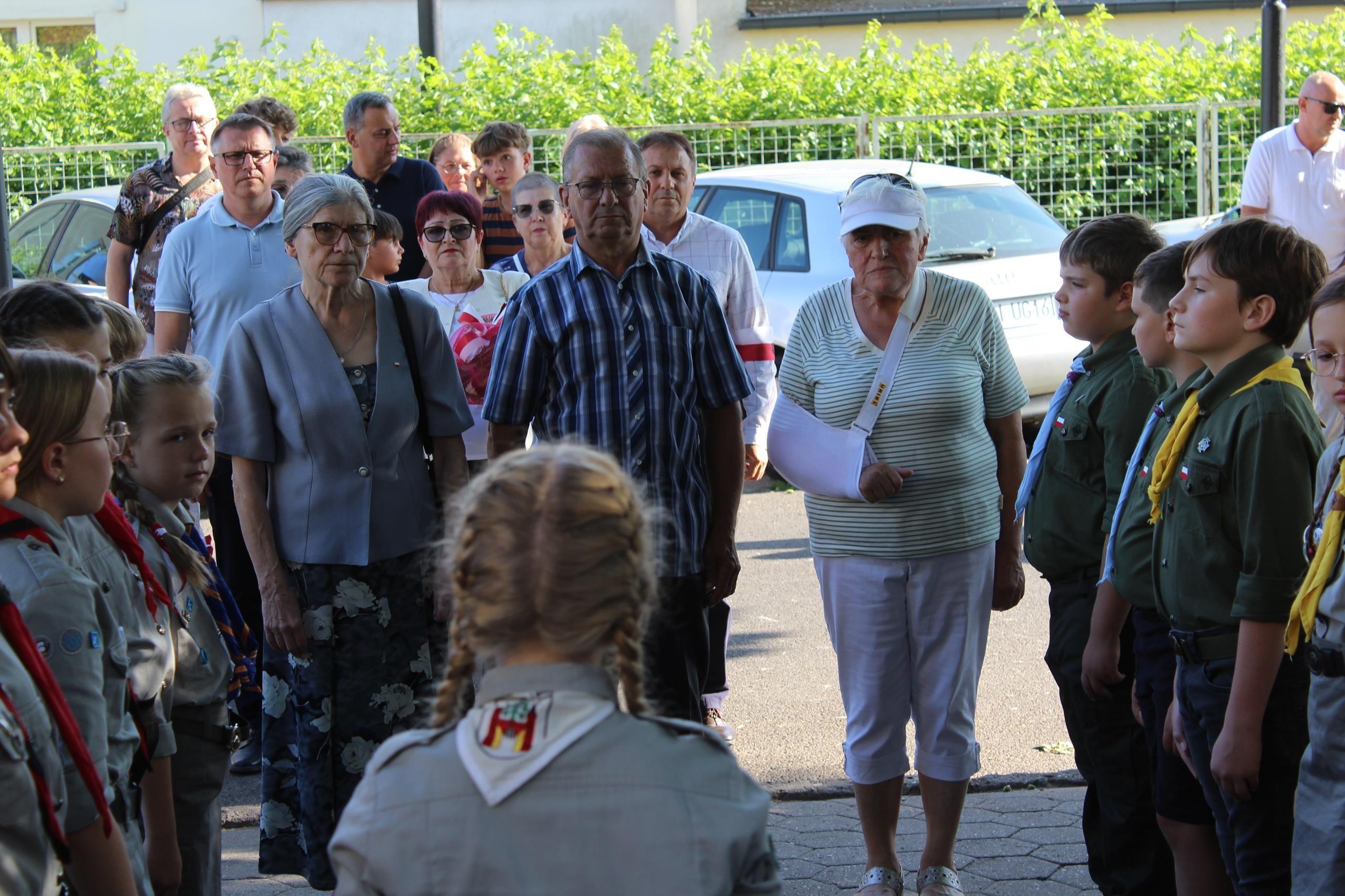 Zdj. nr. 28. Lipnowskie obchody 80. rocznicy wybuchu Powstania Warszawskiego - 1 sierpnia 2024 r.