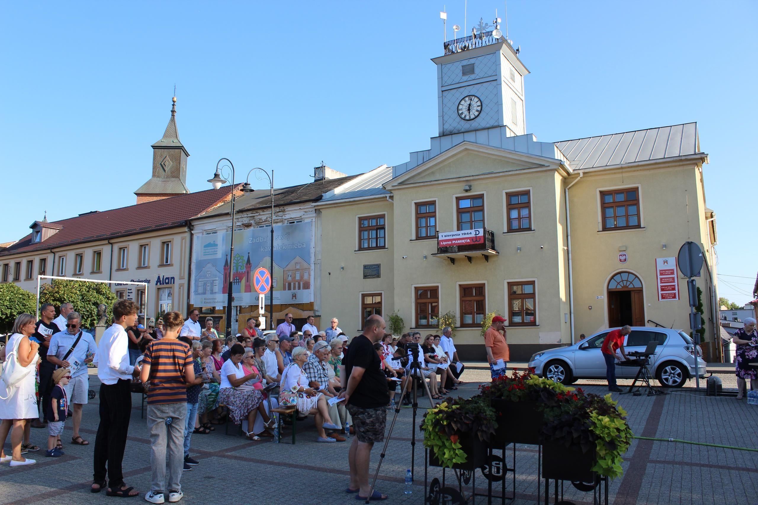 Zdj. nr. 40. Lipnowskie obchody 80. rocznicy wybuchu Powstania Warszawskiego - 1 sierpnia 2024 r.