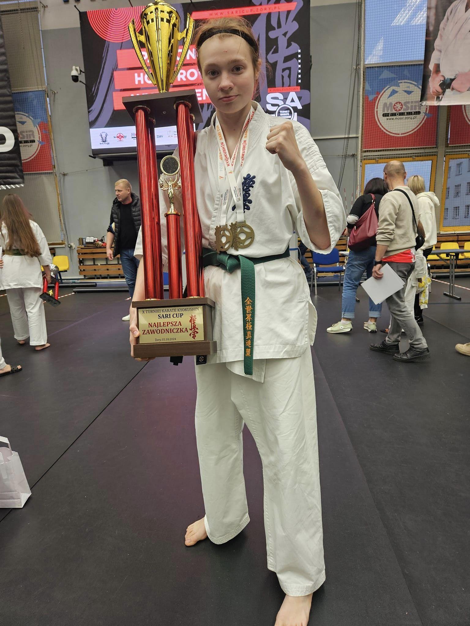 Zdj. nr. 3. Ogólnopolski Turniej Karate Kyokushin SARI CUP - 5 października 2024 r., Żory