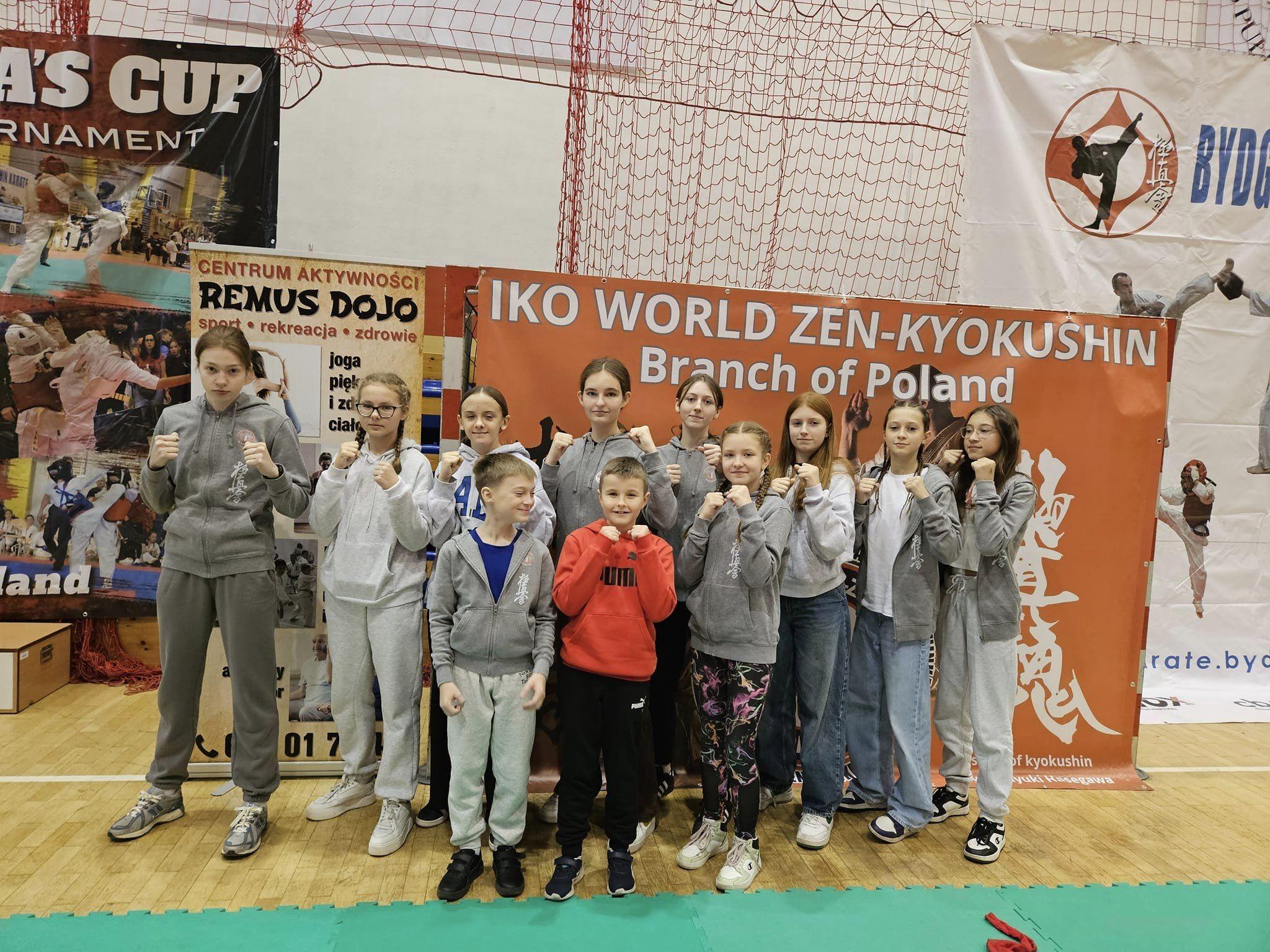 Zdj. nr. 1. Międzynarodowy Turniej Karate Kyokushin i Turniej Niepodległościowy w boksie olimpijskim - 9 i 10 listopada 2024 r.