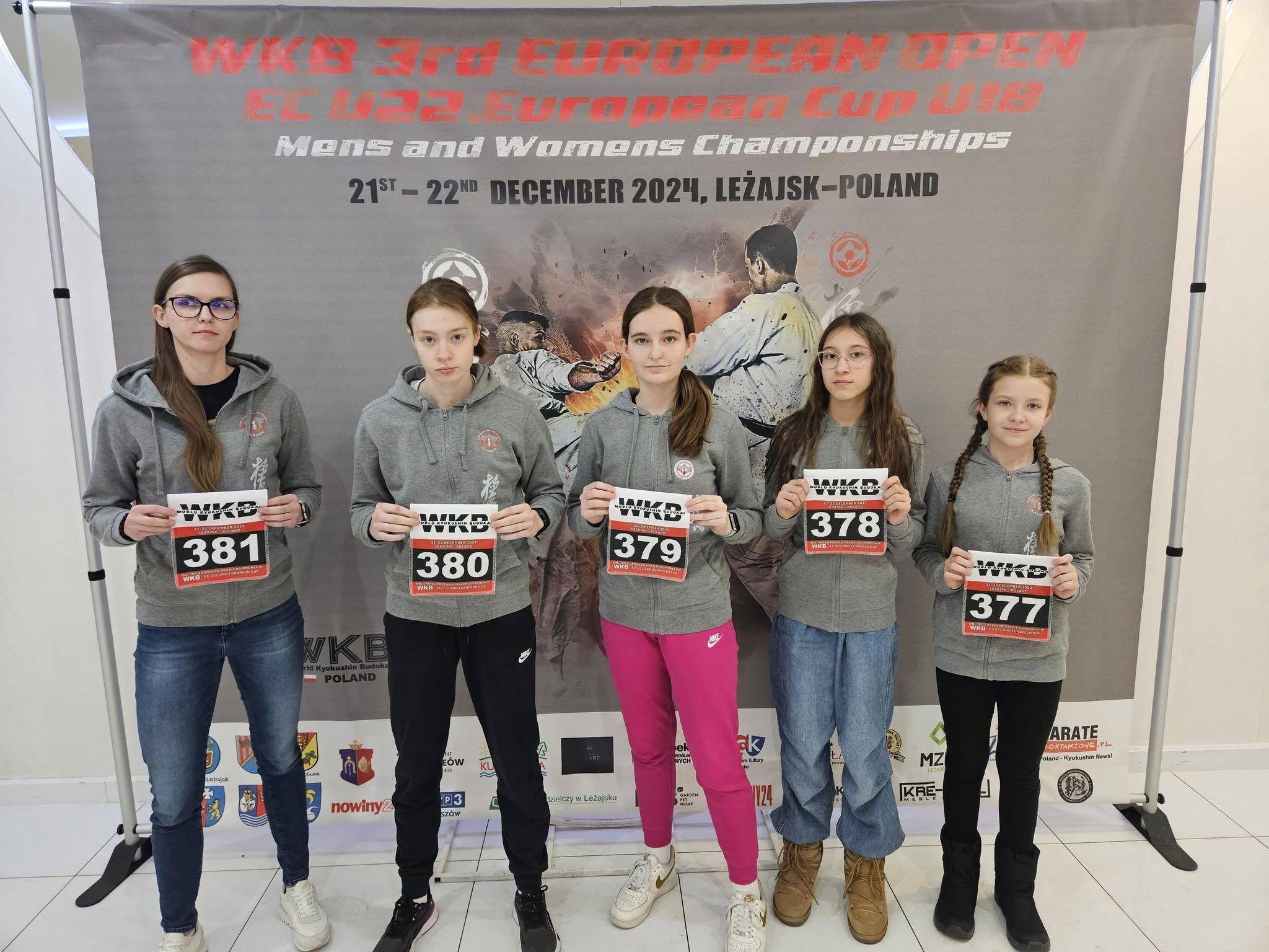 Zdj. nr. 2. Mistrzostwa Europy w Karate Kyokushin WKB - 21-22.12.2024 r., Leżajsk