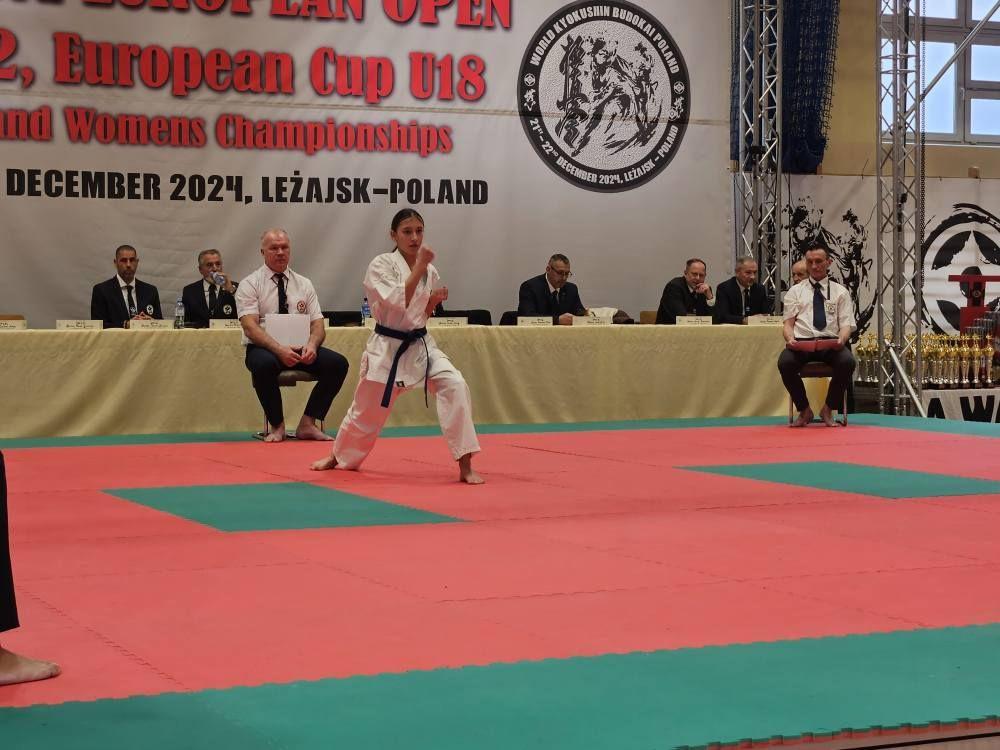 Zdj. nr. 4. Mistrzostwa Europy w Karate Kyokushin WKB - 21-22.12.2024 r., Leżajsk