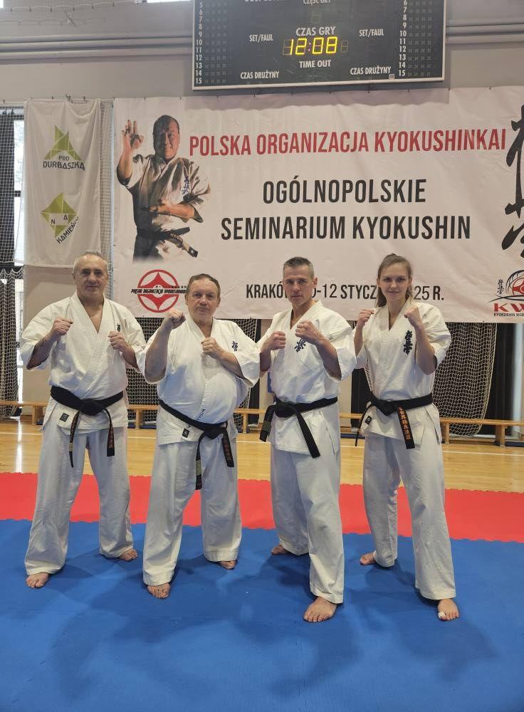 Zdj. nr. 2. Ogólnopolskie Seminarium Karate Kyokushin - 10-12.01.2025 r., Kraków